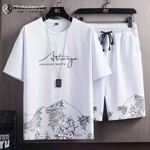 Mateamoda 2 PCS T-shirts And Shorts