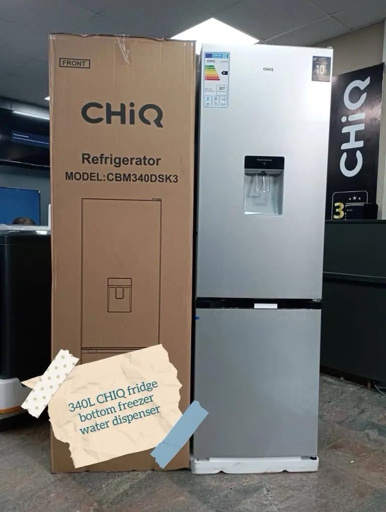 Chiq 340Litres Fridge with water dispenser