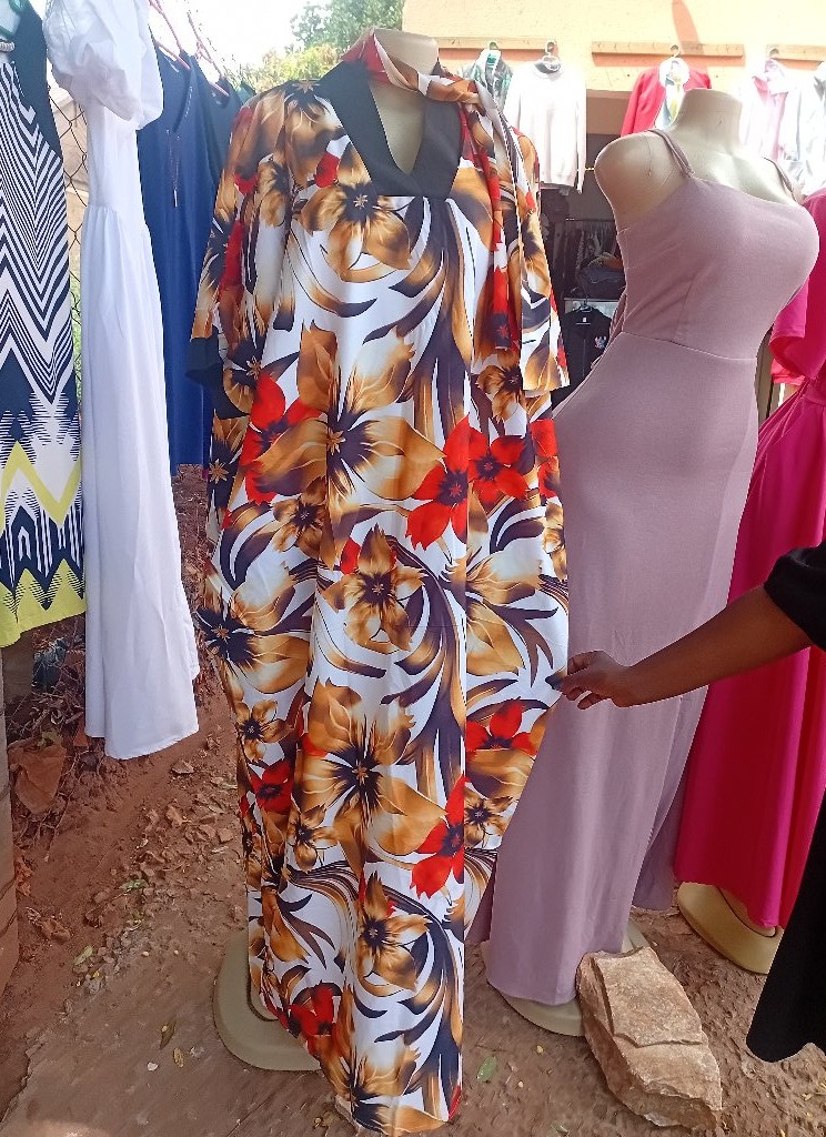 colourful wear free dress